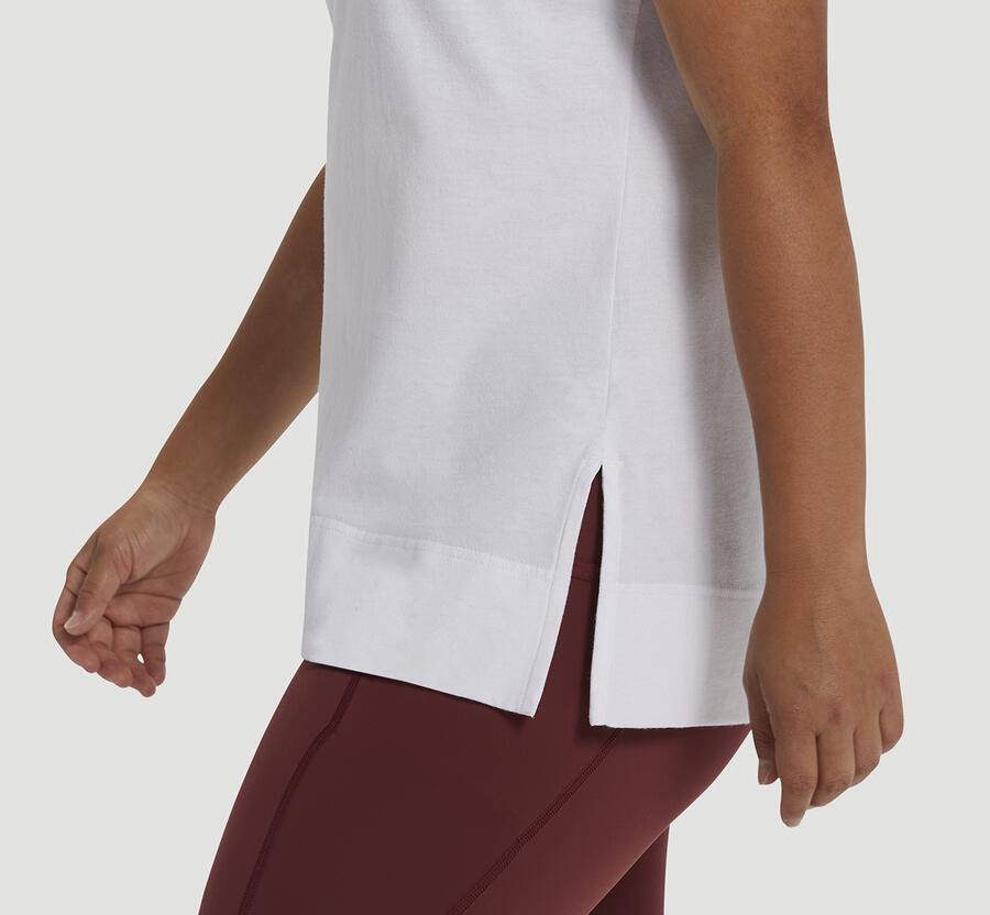 Camisa Hoka One One Mujer Blancos - Brand - KIYM40862